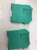 Pepper and Fuchs KHA5-SS1/EX2 Switch Module Lot Of 2
