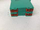Pepper and Fuchs KHA5-SS1/EX2 Switch Module Lot Of 2