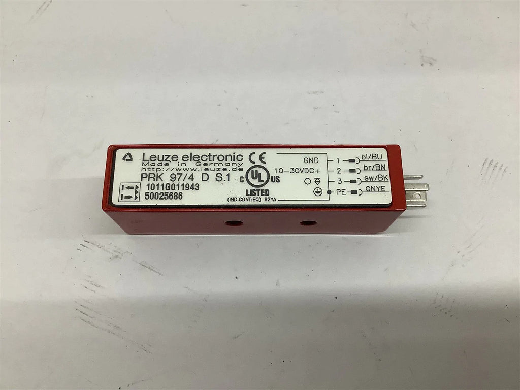 Leuze Electronic PRK 97/4 D S.1 Photoelectric Reflex Switch