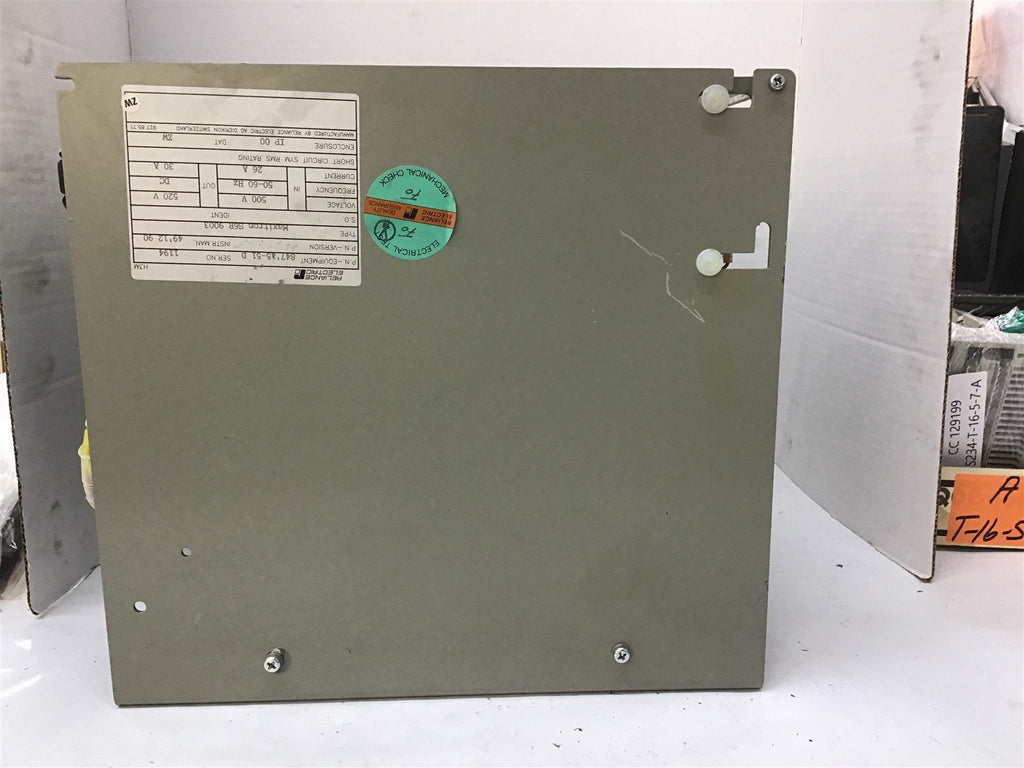 Reliance Electric Maxitron S6R 9003 DC Drive 520 V 30 Amps