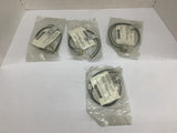 Brad Harrison 40910 Mini-Change Molded Connectors Lot Of 4