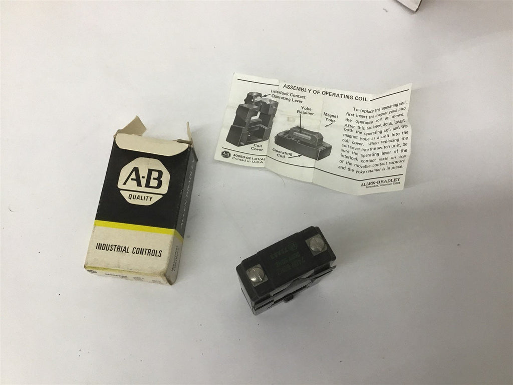 Allen-Bradley 72A83 Operating Coil 240 220 V
