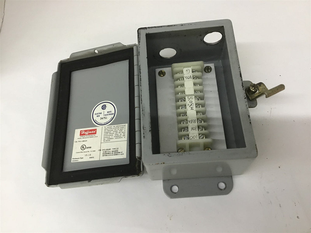 Hoffman A-604CH 6" 4" 3 1/4" Enclosure