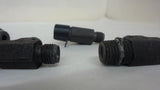 Lot Of 10 Parker Tee Hydraulic Fittings, 1/4" Threaded