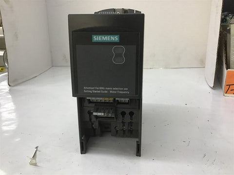 Siemens 6SE6420-2UC17-5AA1 MicroMaster 420 Inverter