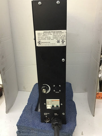 Research Inc. 5061-16-2-1DM-00 Speed Dri Drying System 230/240 VAC 1 PH 50/60 Hz