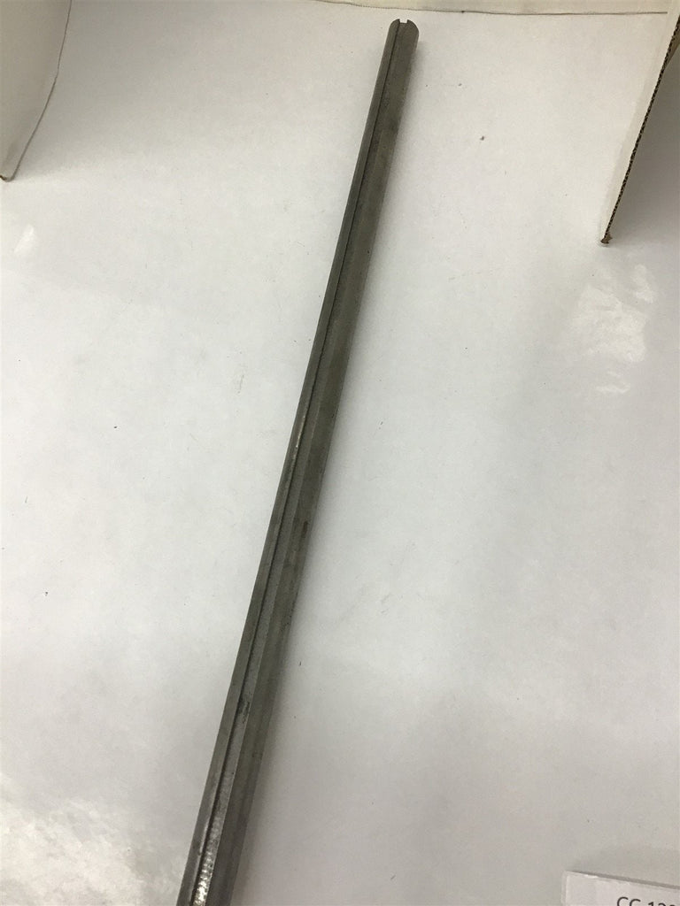 Shaft Stock 25 1/2" L 1" OD 1/4" Key W