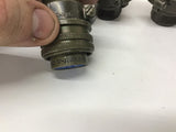 Amphenol 97-3106B18-1S 10 Pin Female Connecter Lot Of 4