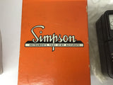 Simpson Model 374 DC MicroAmperes Meter