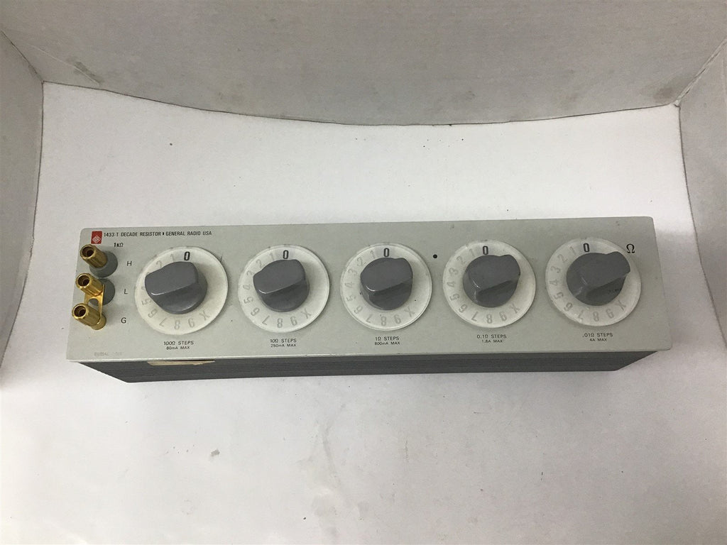 General Radio 5 Dial Resistor