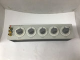 General Radio 5 Dial Resistor