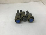 Amphenol MS3106A16S-1S Lot Of 3