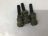 Amphenol MS3106A16S-1S Lot Of 3