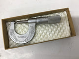 Starrett 575 C-P Screw Thread Micrometer 1"