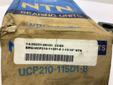 NTN Bearing P210J 2 Bolt Flange Pillow Block