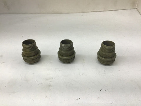 Amphenol MS3106A16S-1S Connector Lot Of 3