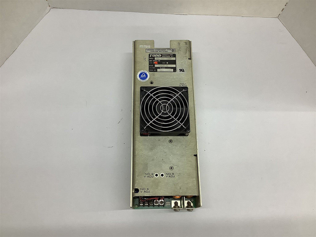 Todd MAX-754-1205P Power Supply 15/7.5 A 115/230 V 50-60 Hz