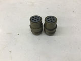 Amphenol MS31-06F16S-1S Connector Lot Of 2