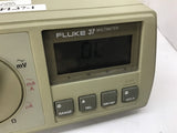 Fluke 37 Digital Multimeter DMM Portable Battery Test Meter W Probes
