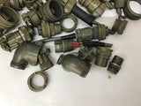 Amphenol Connectors And Pieces Assorted Lot Of 30