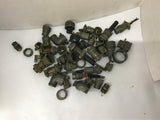 Amphenol Connectors And Pieces Assorted Lot Of 30