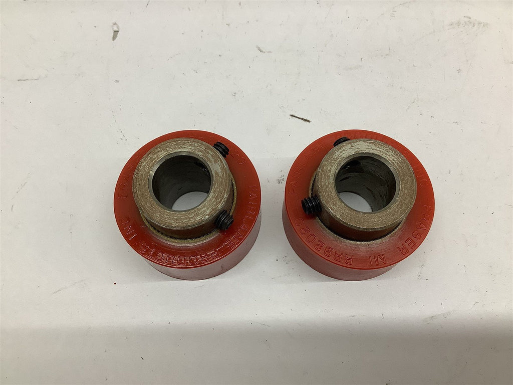 Fairlane RR92020 Red Drive Roller Bore 3/4" Lot Of 2