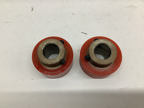 Fairlane RR92020 Red Drive Roller Bore 3/4" Lot Of 2