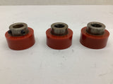 Fairlane RR92020 Red Drive Roller Bore 3/4" Lot Of 3
