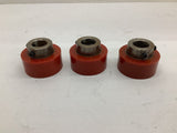 Fairlane RR92020 Red Drive Roller Bore 3/4" Lot Of 3