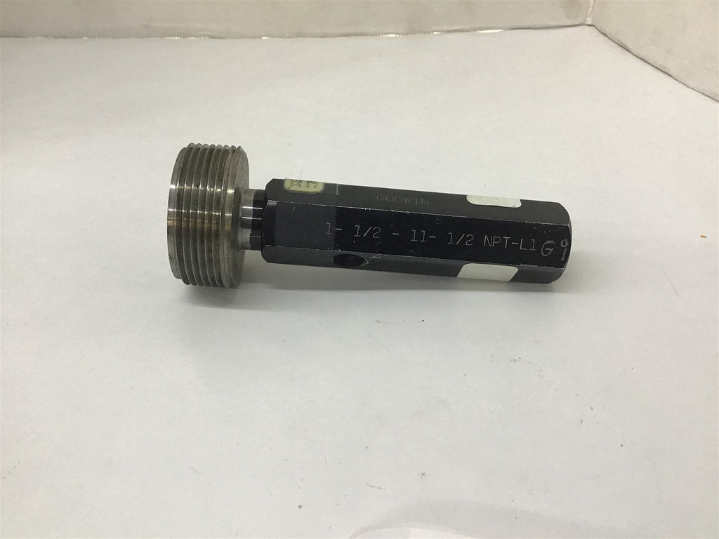 Godwin 1-1/2-11-1/2 NPT-L1 Plug Thread Gage
