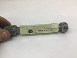 Southern Gage 1"-12 UNF-2B Plug Thread Gage GO .9459 NOGO .9535