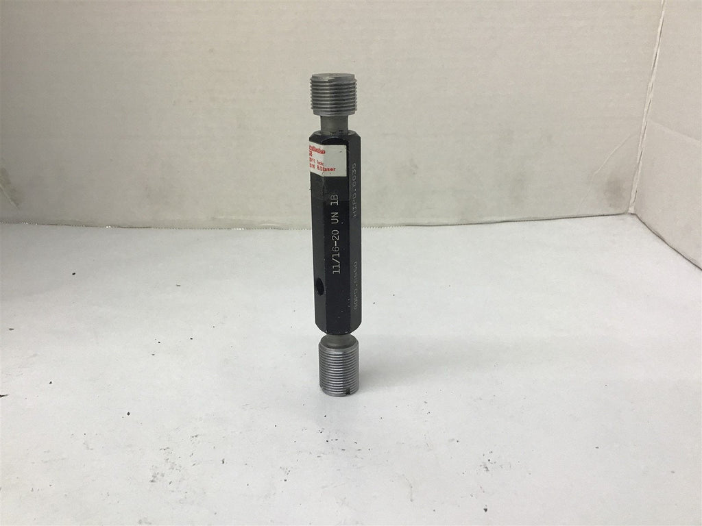 Hemco 11/16-20 UN 1B Threaded Plug Gage GO .6550 NOGO .6635