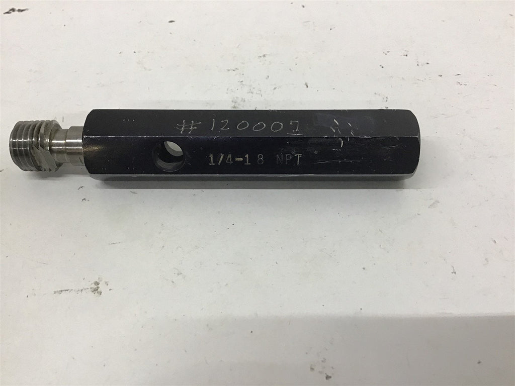 RK Tool 1/4-18 NPT Thread Plug Gage