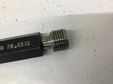 RK Tool 11/16-16 UN 2B Thread Plug Gage GO .6465 NOGO .6531