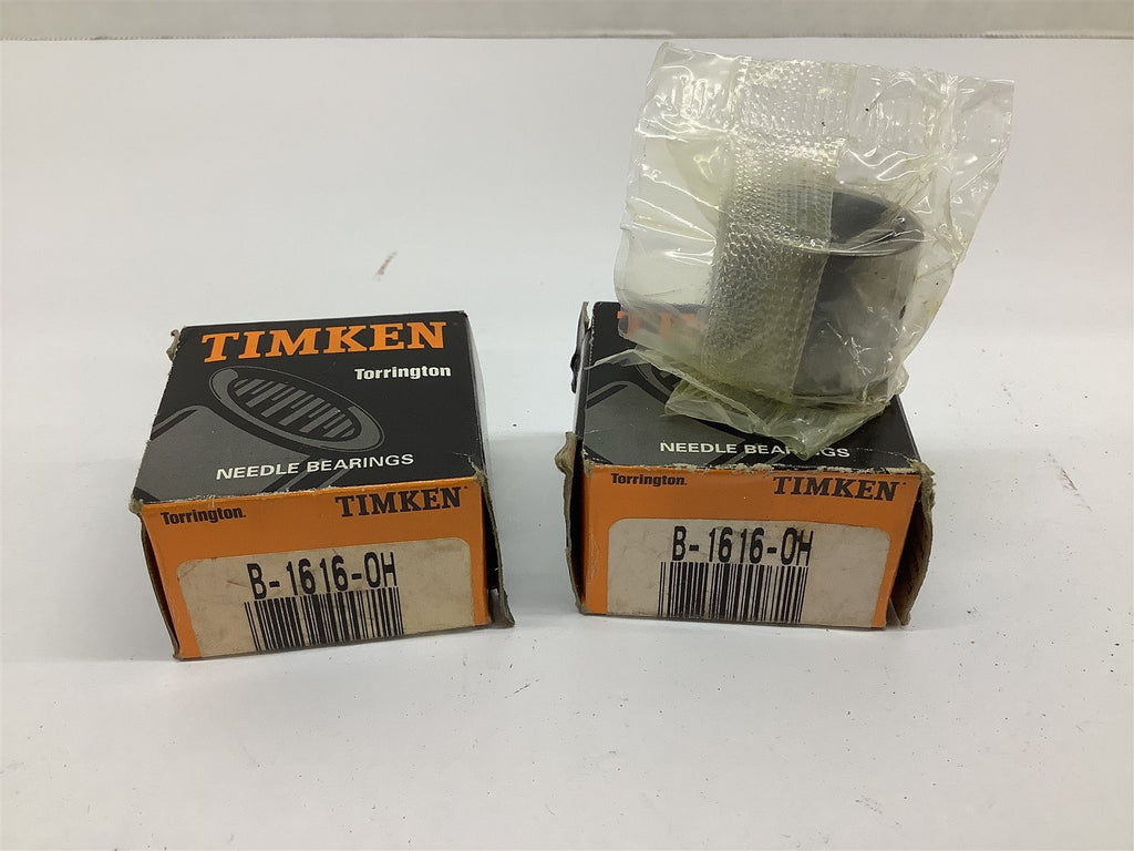 Torrington B-1616-OH Timken Needle Bearing Lot Of 2