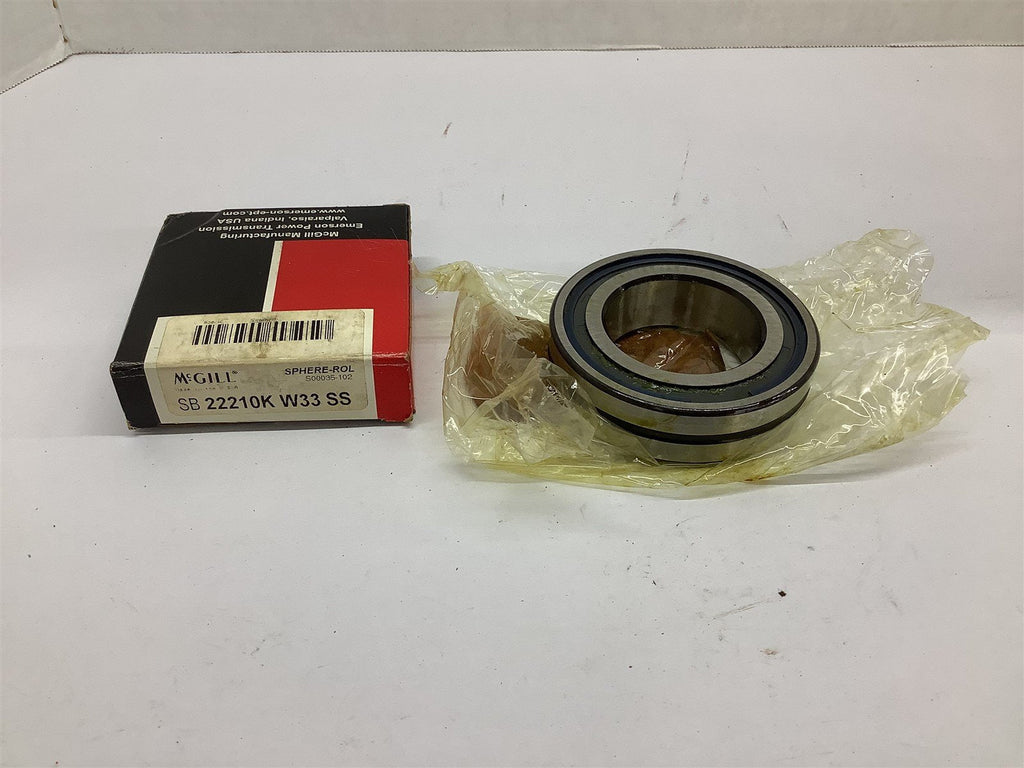 McGill SB 22210K W33 SS Spherical Roller Bearing