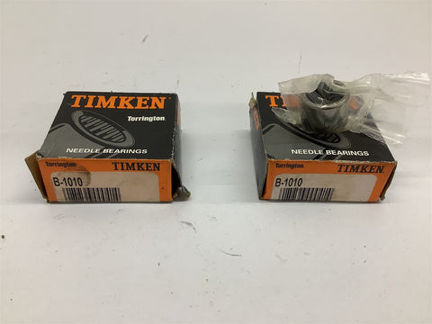 Torrington Timken B-1010 Needle Bearing Lot Of 2