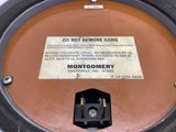 Montgomery MFG Co 710-120 Alarm Bell 120 VAC 0.07 Amps