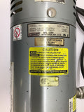Gast MFG. Corp. 0323-1010-G582DX AC Motor 1/3 HP 110 V 1425 RPM 4 P 1 PH 50 Hz