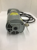 Gast MFG. Corp. 0323-1010-G582DX AC Motor 1/3 HP 110 V 1425 RPM 4 P 1 PH 50 Hz