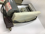 Habasit CH-4153 Belt Grinder W/ Dayton 5K279C 1/4 HP 115 V 1725 RPM 4 P 1 PH