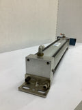 Motion Controls D49SERC SL13 RA1 Pneumatic Cylinder Stroke 12" OD Ram 3/4"