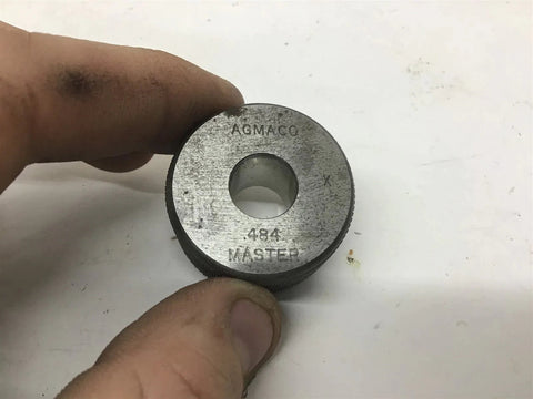 Agmaco .484 Master Ring Gage