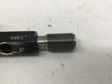 Gage Assembly Co 9/16-20 UN-2B Thread Plug Gage GO .5300 NOGO .5355