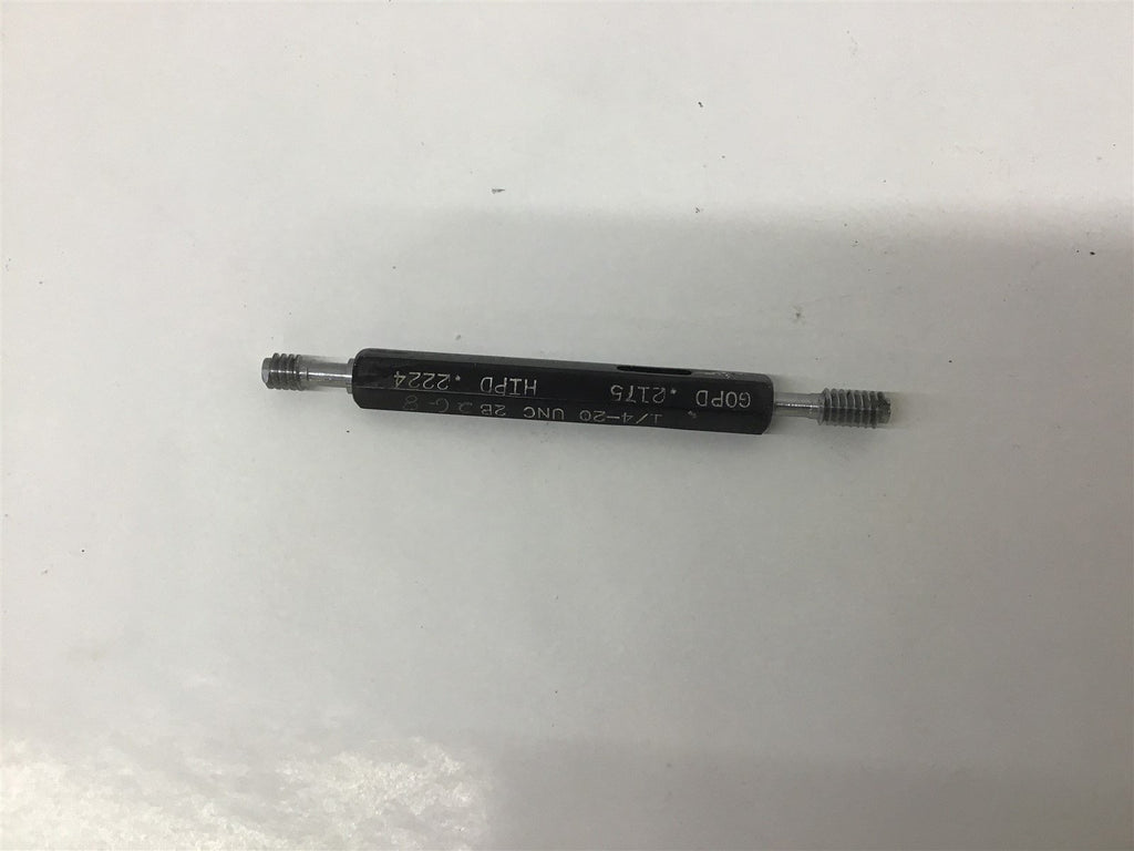 Hemco 1/4-20 UNC-2B Thread Plug Gage