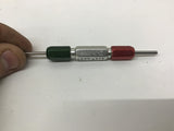 Dundick .109 Go .111 No Go Plug Gage