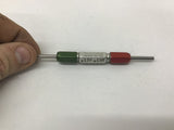 Dundick Go .136 No Go .138 Plug Gage