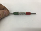 Dundick Go .136 No Go .138 Plug Gage