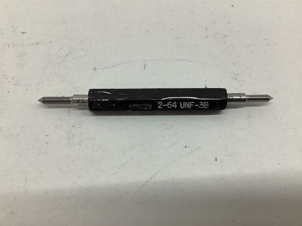 R&K Tool 2-64 UNF-3B Threaded Plug Gage GO .0759 NOGO .0779
