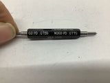 R&K Tool 2-64 UNF-3B Threaded Plug Gage GO .0759 NOGO .0779